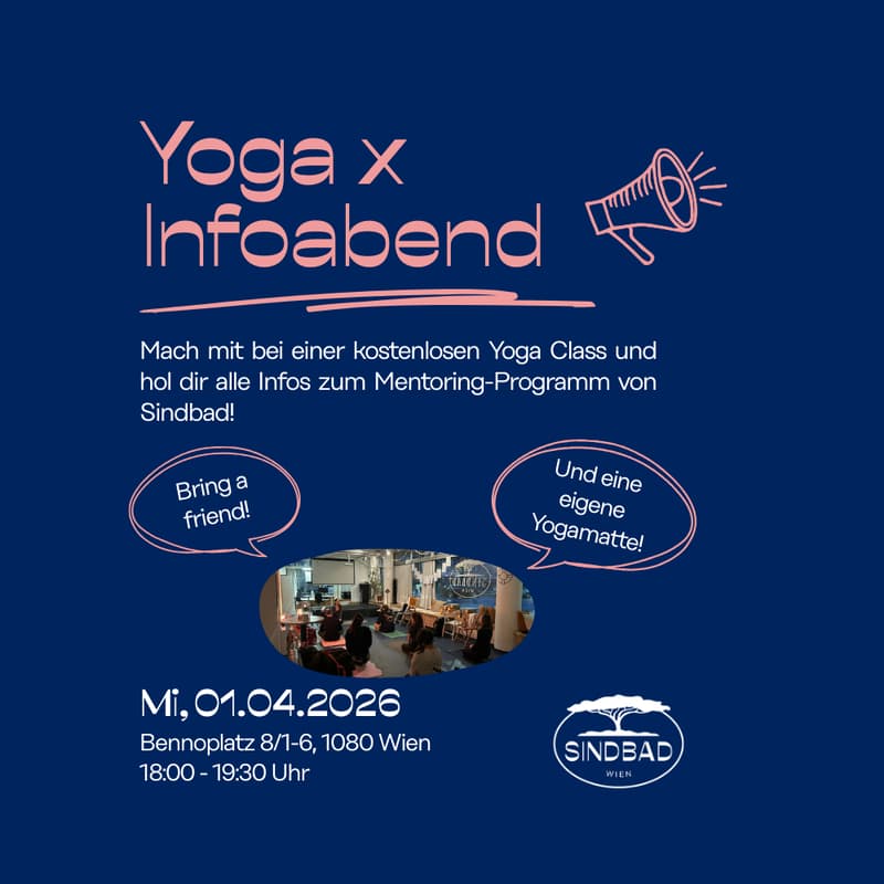 Cover Image for Yoga x Infoabend bei Sindbad