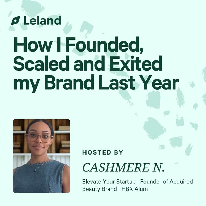 Cover Image for How I Founded, Scaled and Exited my Brand Last Year