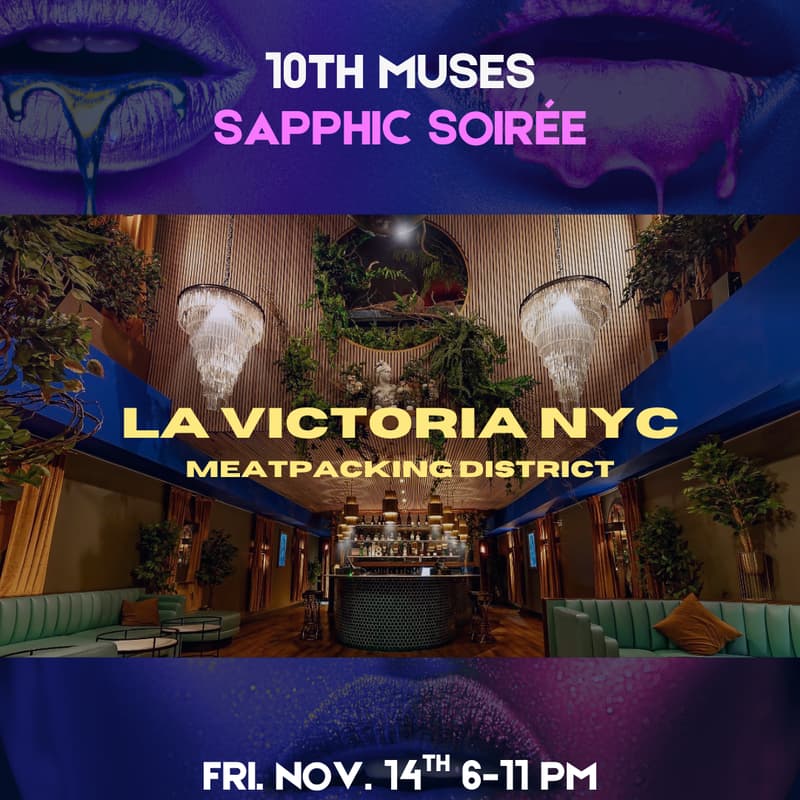 Cover Image for Sapphic Soiree | Queer + Lesbian Folks 30+