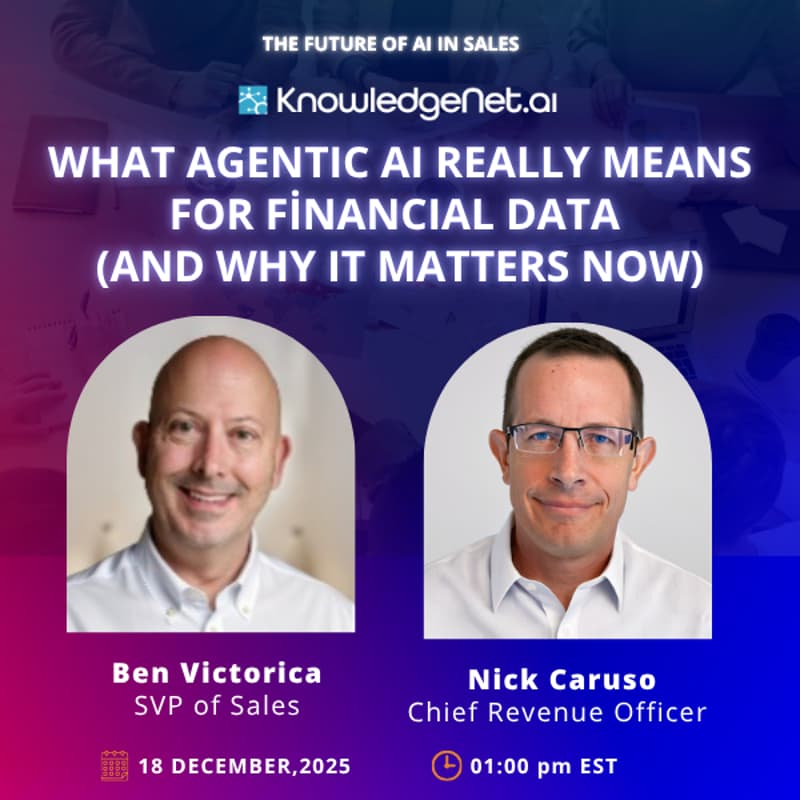 Cover Image for What Agentic AI Really Means for Financial Data (and Why It Matters Now)