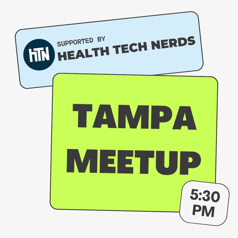 Cover Image for Tampa Meetup with Health Tech Nerds