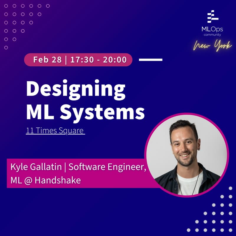 Cover Image for Designing ML Systems by Kyle Gallatin