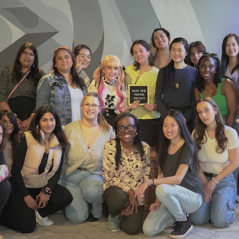 Cover Image for Deeper Connections: Make New Friends for Women - Pre-Galentine's Social (great for Superbowl left-outs!) - Toronto