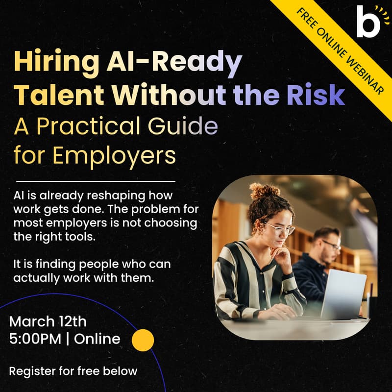 Cover Image for Hiring AI-Ready Talent Without the Risk: A Practical Guide for Employers