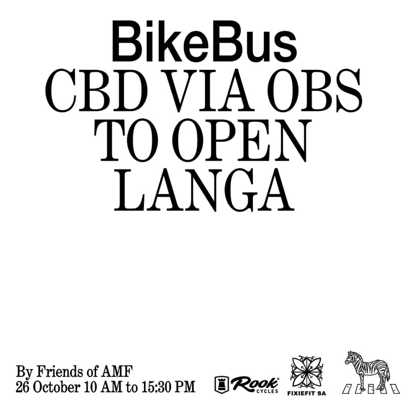 Cover Image for BikeBus: CBD via Obs to Langa Open Streets