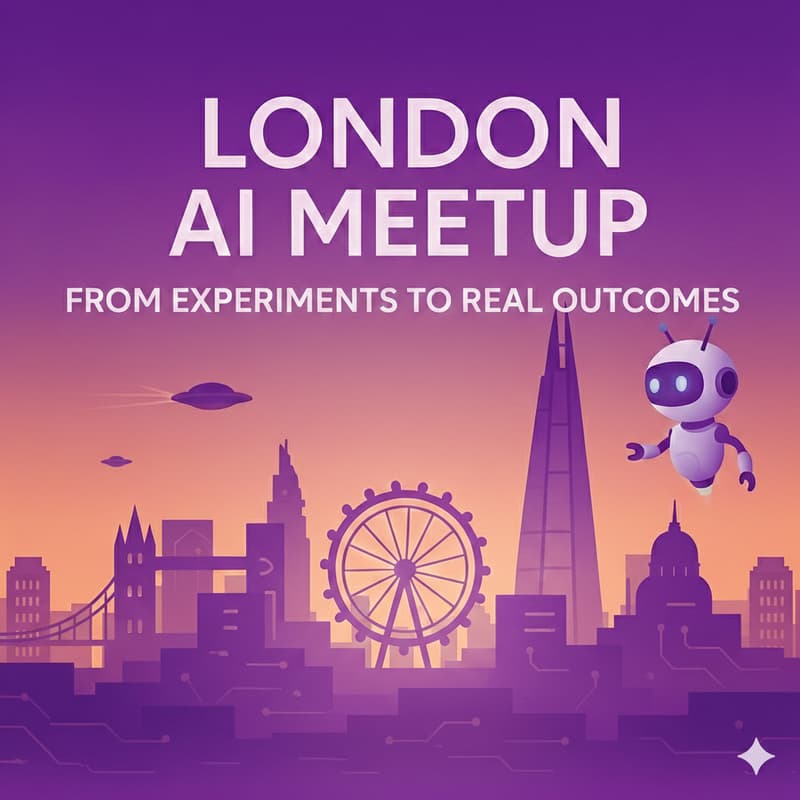 Cover Image for London AI Meetup: From Experiments to Real Outcomes