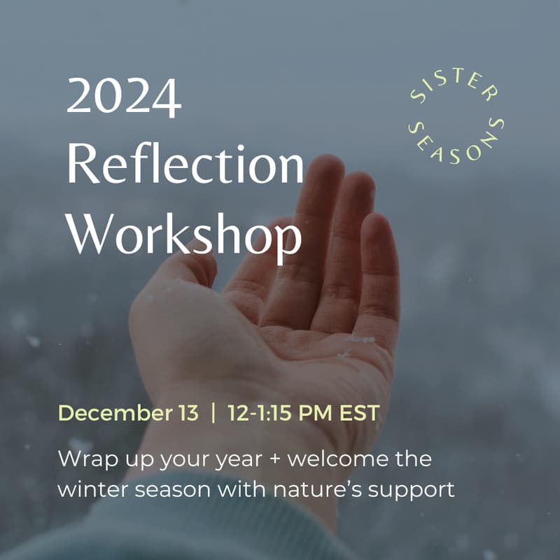 Cover Image for 2024 Reflection Workshop
