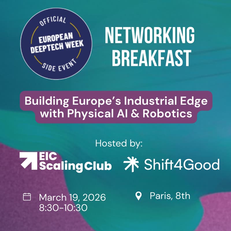 Cover Image for EIC Scaling Club x Shift4Good Breakfast