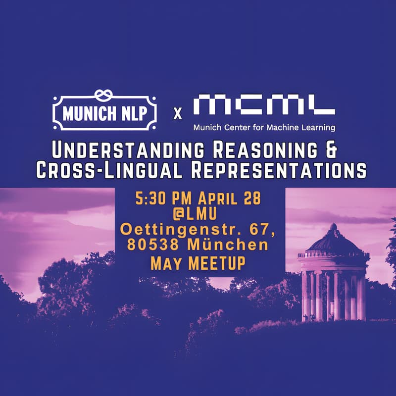 Cover Image for April MunichNLP x MCML In-Person Meetup