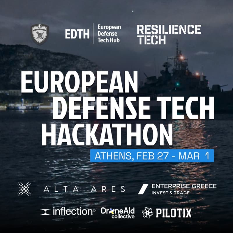 Cover Image for European Defense Tech Hackathon – Athens