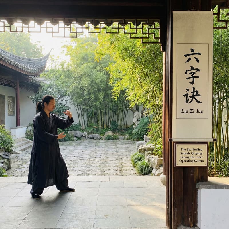 Cover Image for Liu Zi Jue, The Six Healing Sounds: Tuning the Inner Operating System