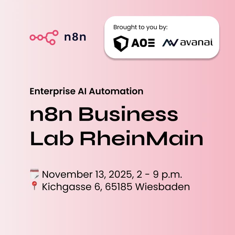 Cover Image for n8n Business Lab: Rhein-Main