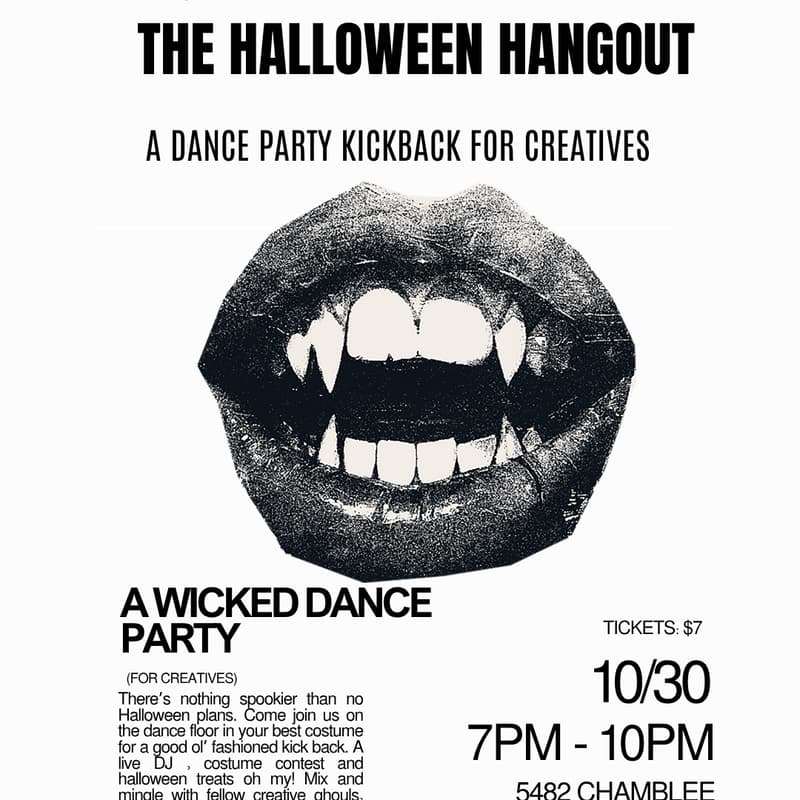 Cover Image for THE HALLOWEEN HANGOUT 👻