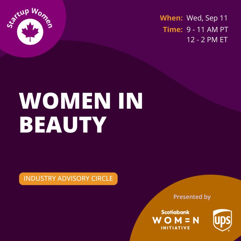 Cover Image for Women in Beauty | Startup Women