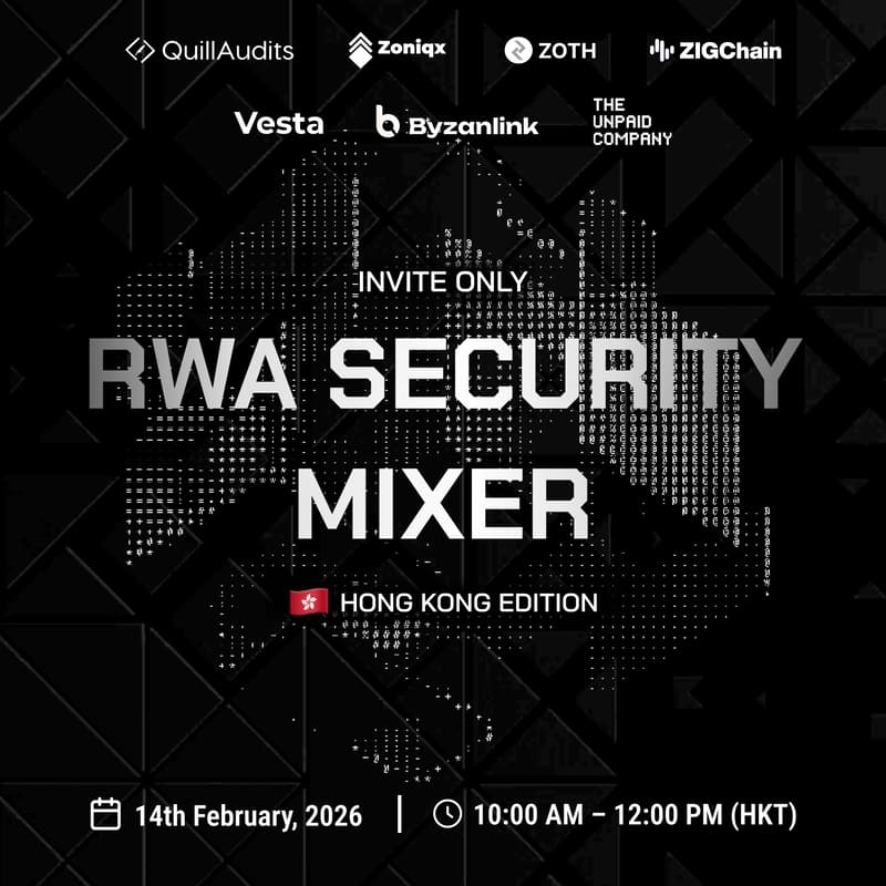 Cover Image for RWA & Stablecoin Security Mixer - Hong Kong Edition | QuillAudits