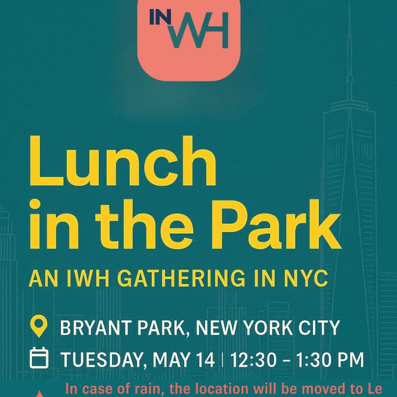 Cover Image for Lunch in the Park with In Women’s Health | SiS NYC Edition