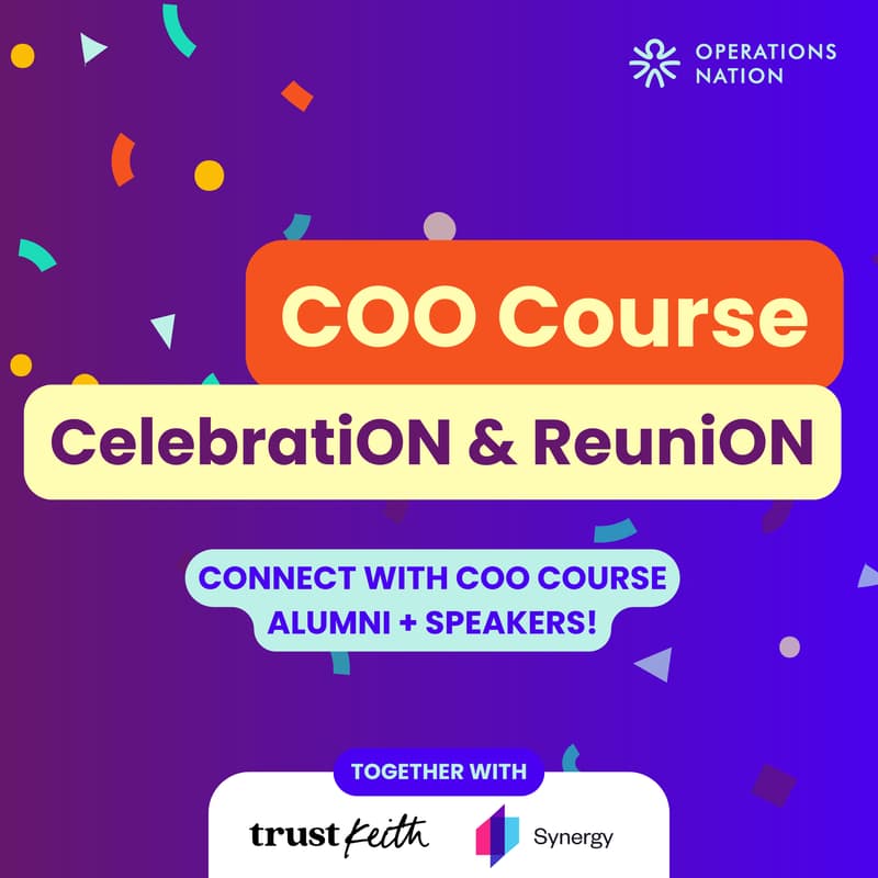 Cover Image for COO course reuniON 💖 & celebratiON 🥳