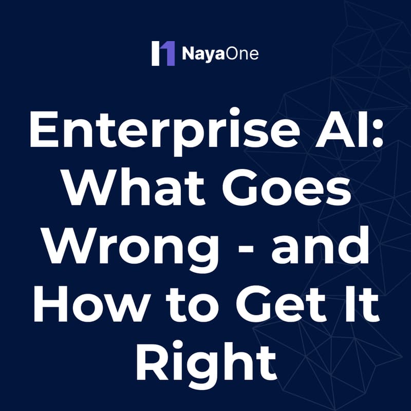 Cover Image for Enterprise AI: What Goes Wrong - and How to Get It Right