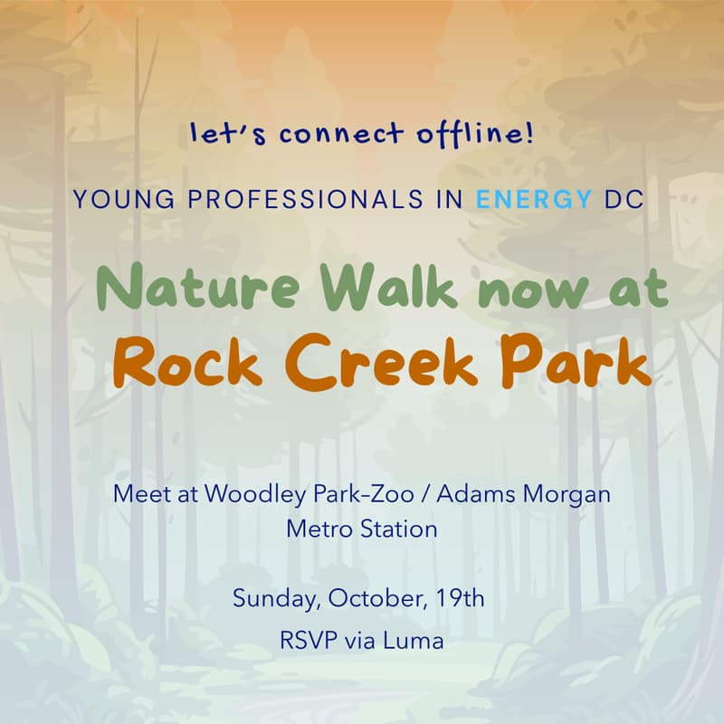 Cover Image for YPE DC Nature Walk