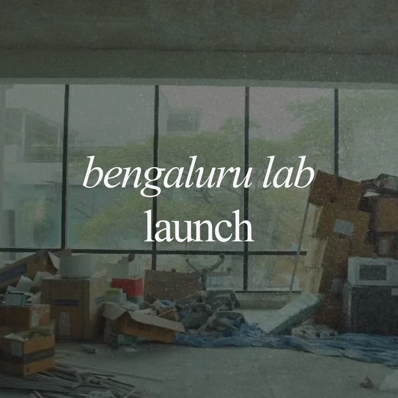 Cover Image for Bengaluru Lab Launch