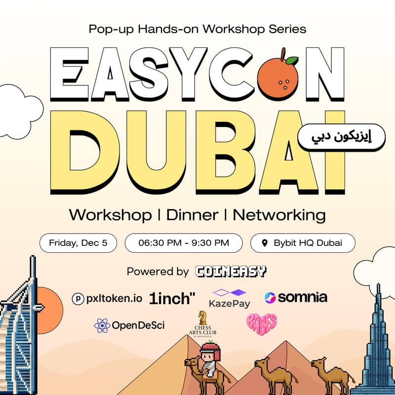 Cover Image for EASYCON Dubai 🇦🇪 — 2nd Edition