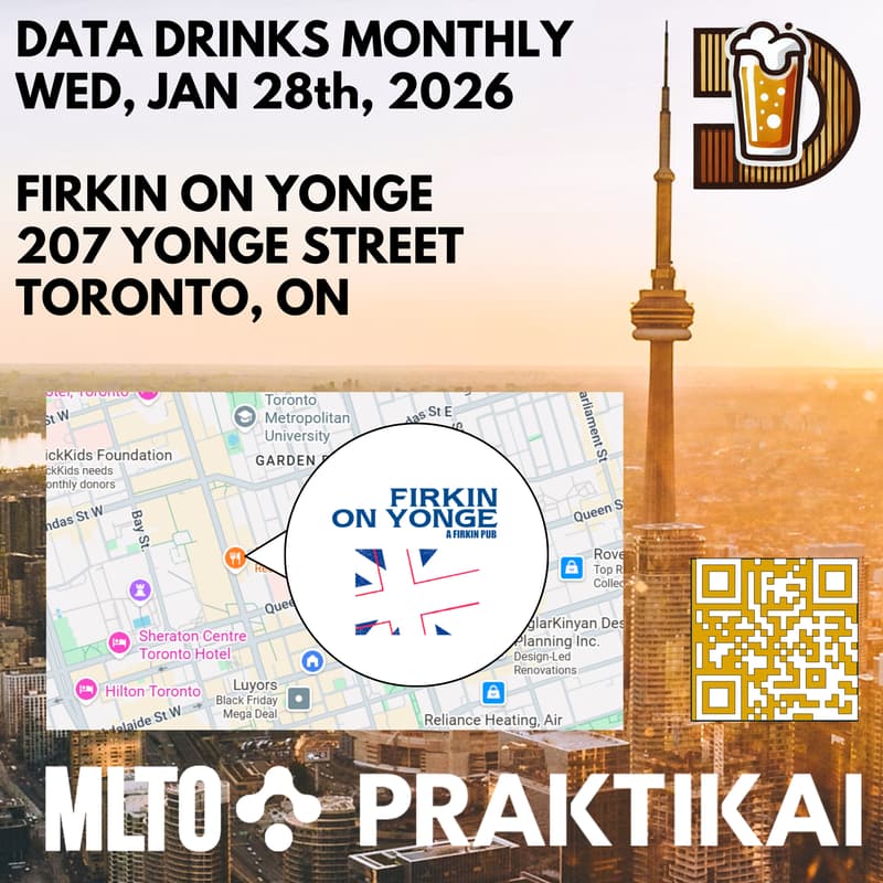 Cover Image for Data Drinks Monthly [TORONTO]