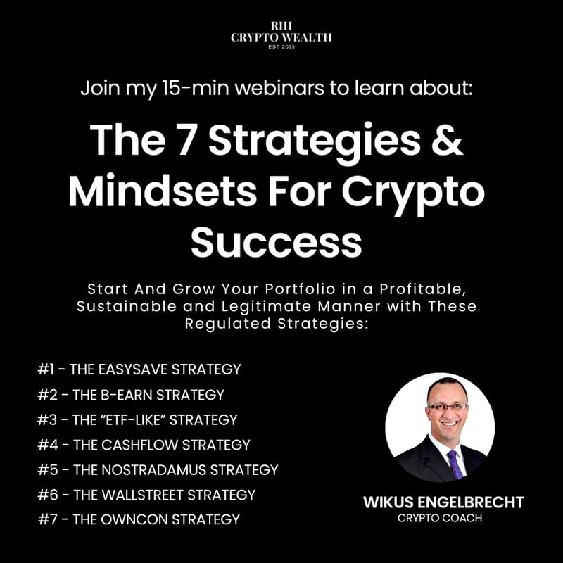 Cover Image for 7 Strategies & Mindsets For Crypto Success Webinar