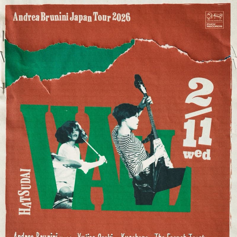 Cover Image for Andrea Brunini Japan Tour 2026