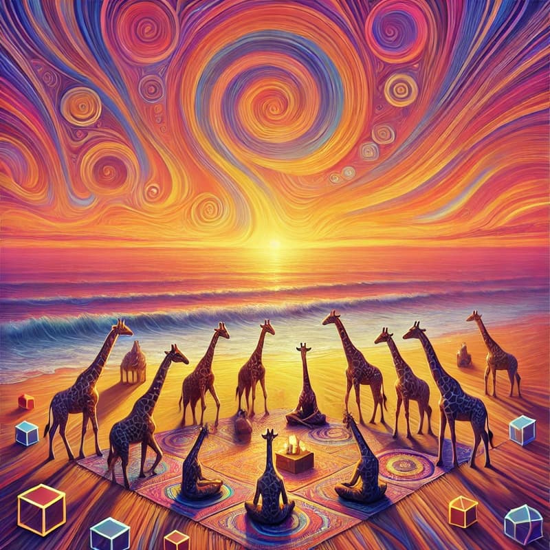 Cover Image for Sunset Tower Hour (Giraffe-Only)