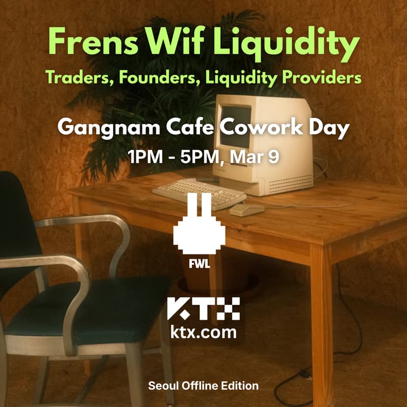 Cover Image for FWL x KTX Crypto CoWork Day