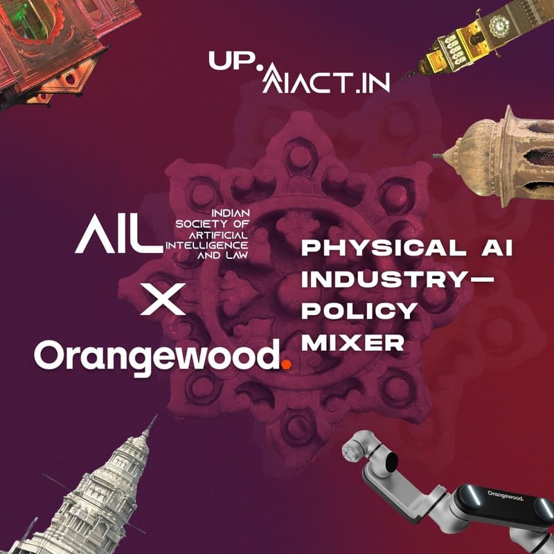 Cover Image for ISAIL.IN × Orangewood Labs Physical AI Industry–Policy Mixer | Noida