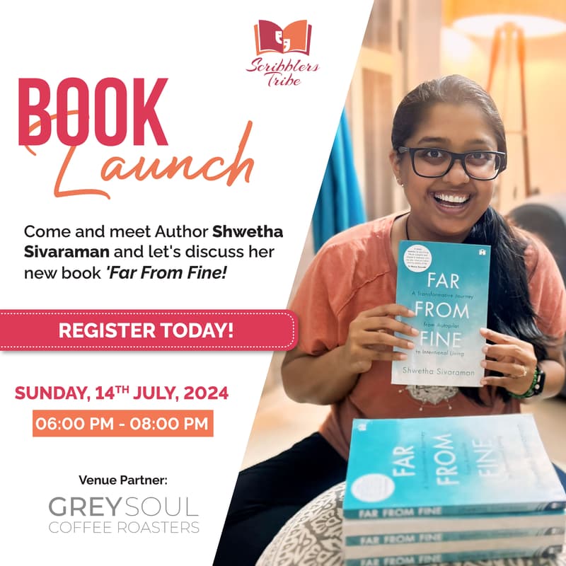 Cover Image for Book Launch of Far From Fine
