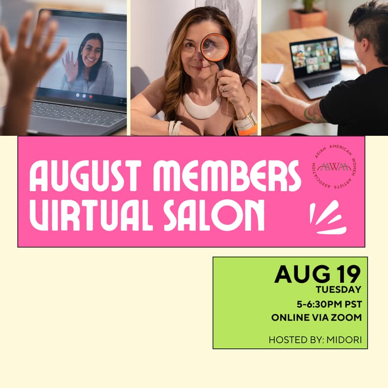 Cover Image for August Members Virtual Salon
