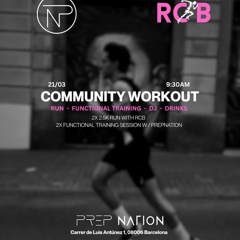 Cover Image for RCB x PrepNation — Community Run & Hybrid Workout
