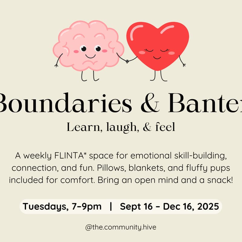 Cover Image for Boundaries & Banter - March to end violence