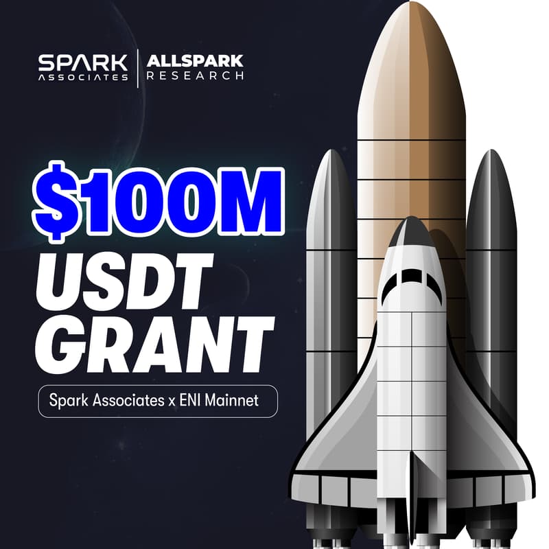 Cover Image for $100M Grant with Spark Associates on ENI Mainnet