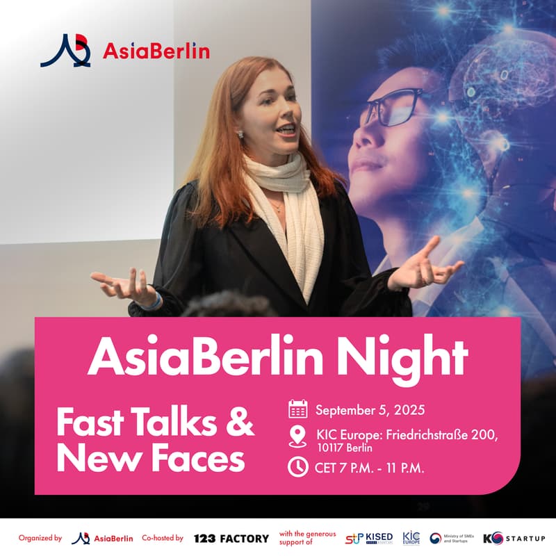 Cover Image for AsiaBerlin Night: Fast Talks & New Faces