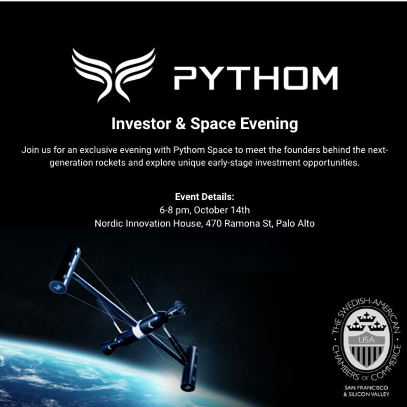 Cover Image for Investor & Space Evening with Pythom