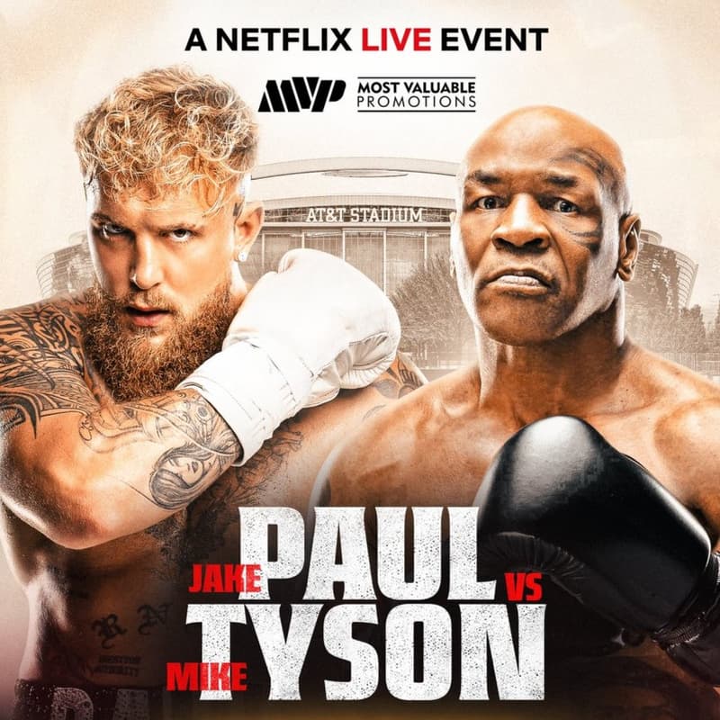 Cover Image for FRIDAY NIGHT SOCIAL: Mike Tyson vs. Jake Paul WATCH PARTY