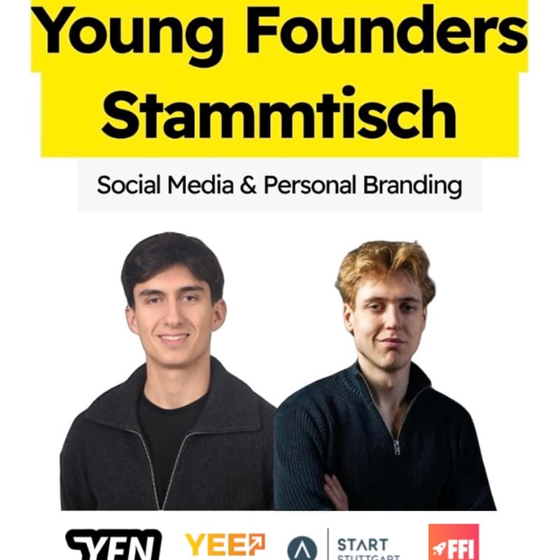 Cover Image for Young Founders Stammtisch Stuttgart