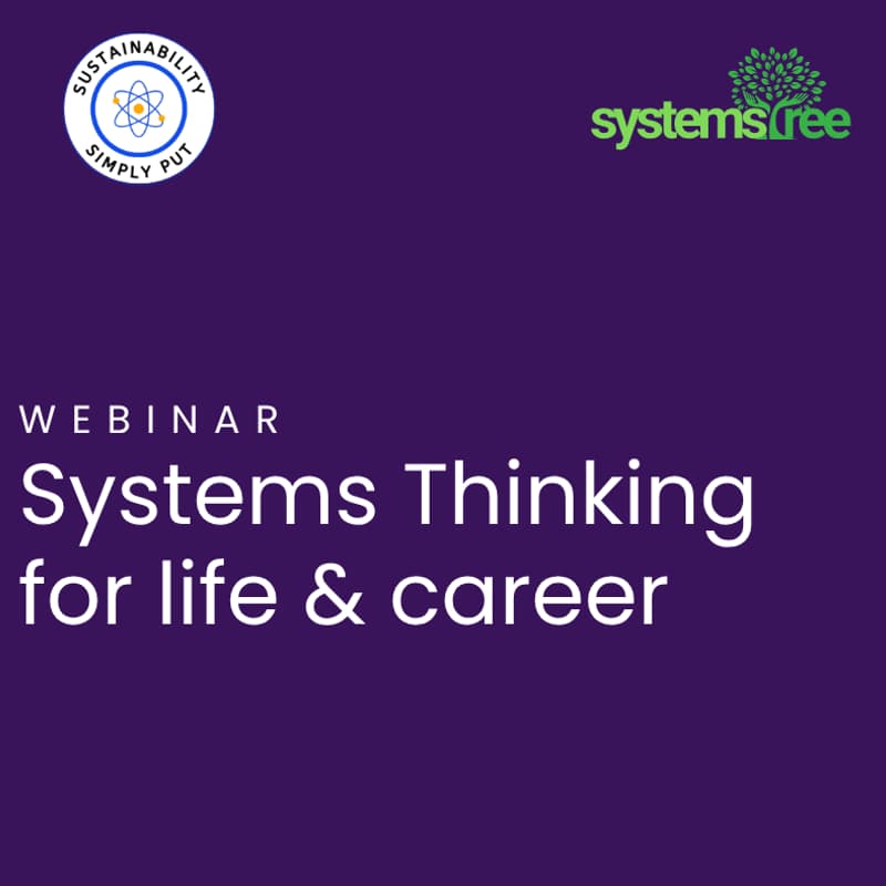 Cover Image for Free Webinar: Systems Thinking for life & career
