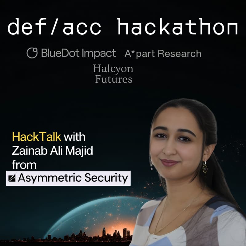 Cover Image for HackTalk with Zainab Majid