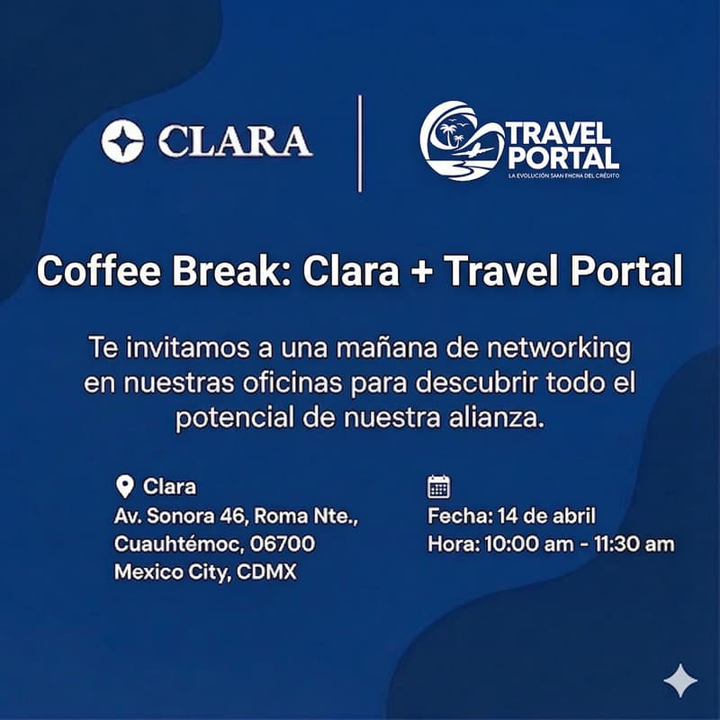 Cover Image for Coffe Break Clara + Travel Portal