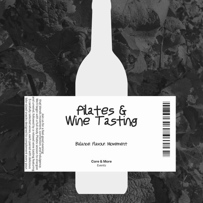 Cover Image for Pilates & Wine Tasting