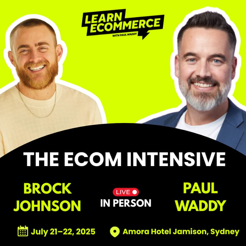 Cover Image for The Ecom Intensive