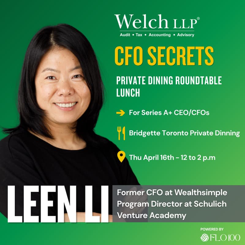 Cover Image for CFO Secrets | Round table discussion for Series A+ CEOs and CFOs