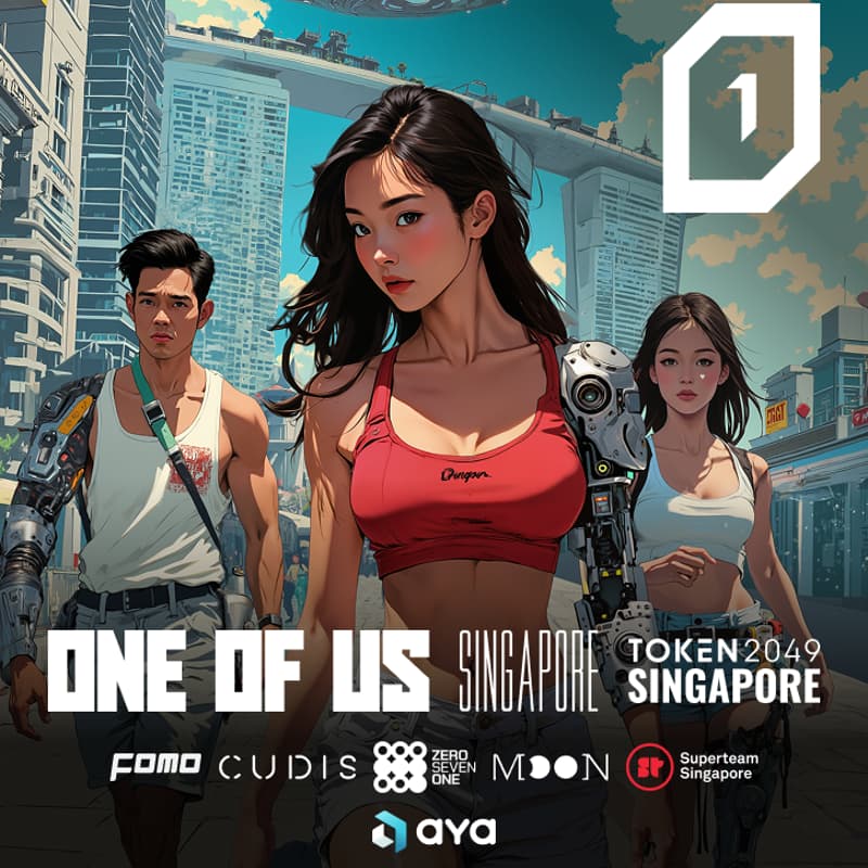 Cover Image for ONE OF US GAMES // Aya, Cudis, 071Labs, Moonring, Superteam Singapore, FOMO Magazine