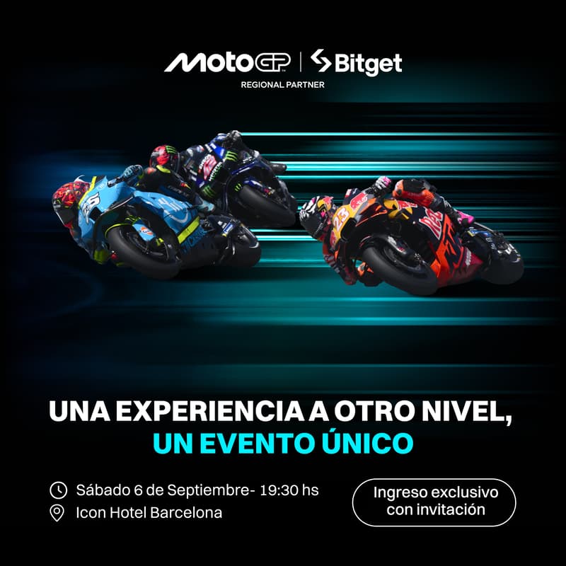 Cover Image for Bitget x Moto GP Barcelona