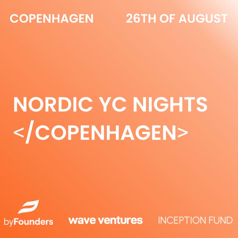 Cover Image for Nordic YC Nights [Copenhagen] - AMA with Danish YC Founders 🇩🇰
