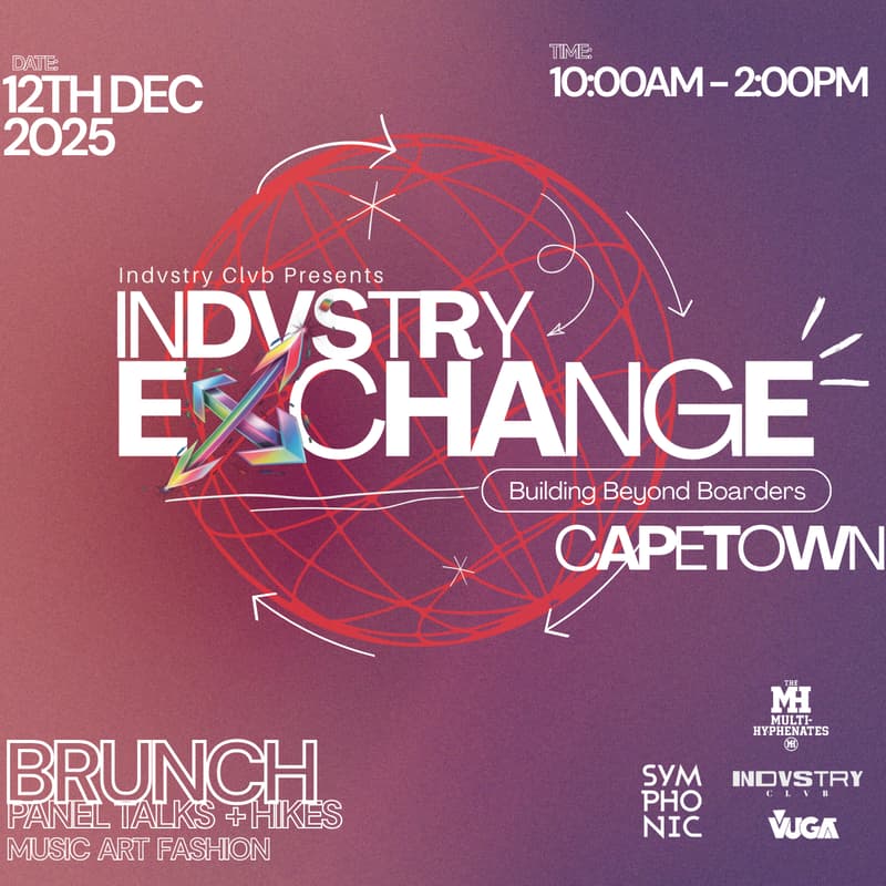 Cover Image for Indvstry Exchange: Capetown (Brunch+Panels+Hike)